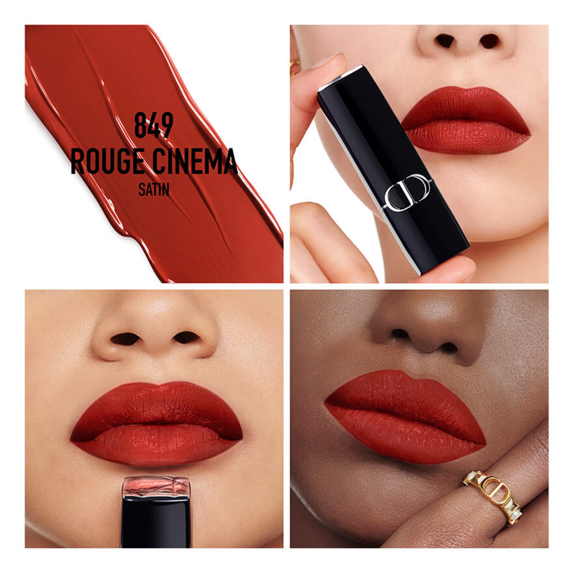 Lippenstift Refill - 2 Finishes: Samt und Satin