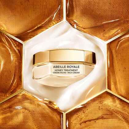 50 ML Guerlain Abeille Royale Honey Treatment Rich Cream Crème pour le visage  1 of 3 