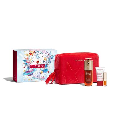 1 PCS Clarins Weinachten 24 Double Serum Set  1 of 1 