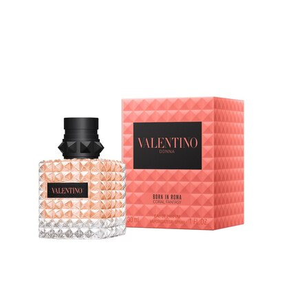 30 ML Valentino Born in Roma Donna Coral Fantasy Eau de Parfum  1 of 2 