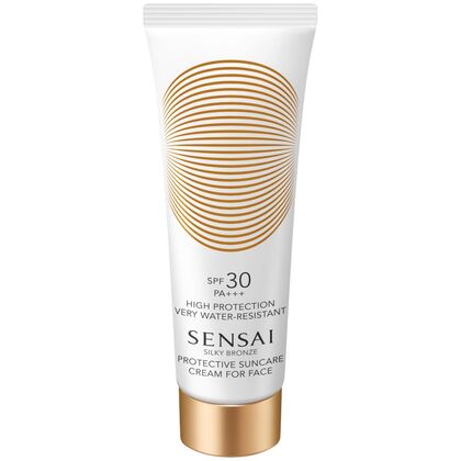 50 ML Sensai SILKY BRONZE PROTECTIVE SUNCARE CREAM FOR FACE 30 Sonnenpflege Gesicht  1 of 1 