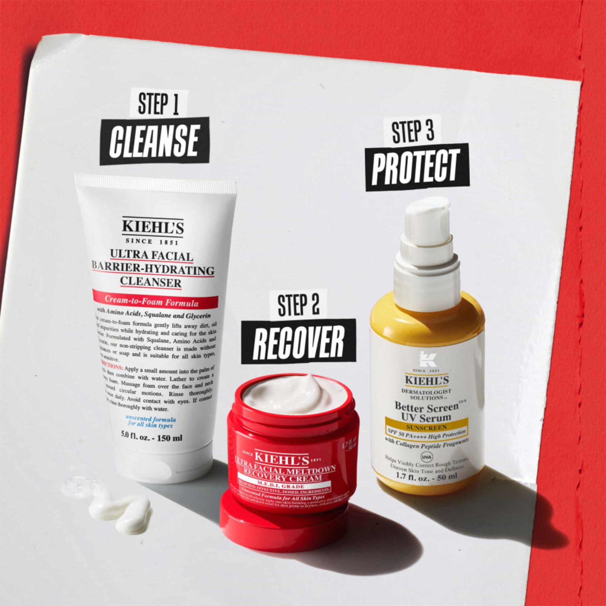 50 ML Kiehl's KIE ULTRA FACIAL MELTDOWN CREAM Gesichtscreme  1 of 8 