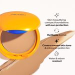 1 PCS Shiseido SUNCARE UV Tanning Compact SPF10+ Nachfüllen 4 of 8 UV Tanning Compact SPF10+ Nachfüllen