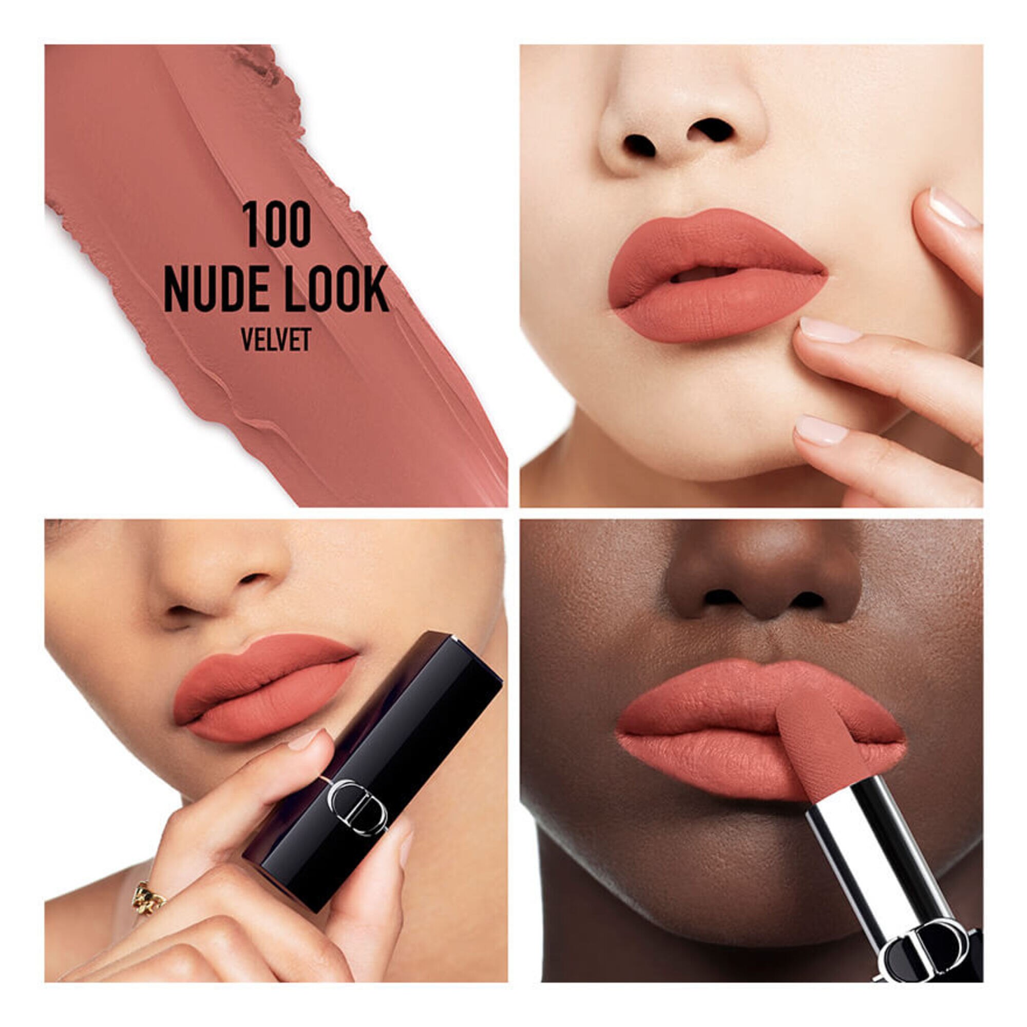 Lippenstift Refill - 2 Finishes: Samt und Satin