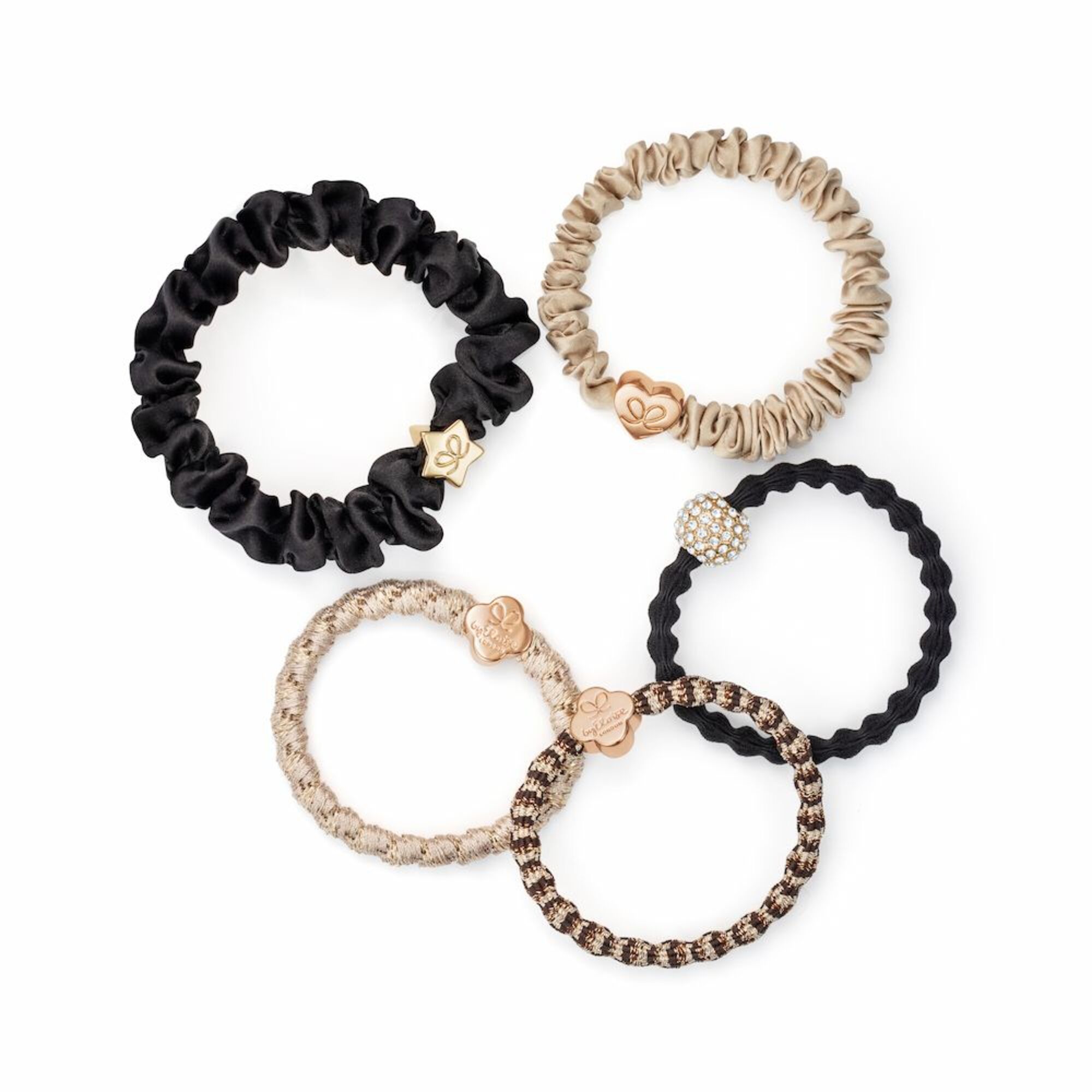 Golden Glow Box – Haargummi-Set