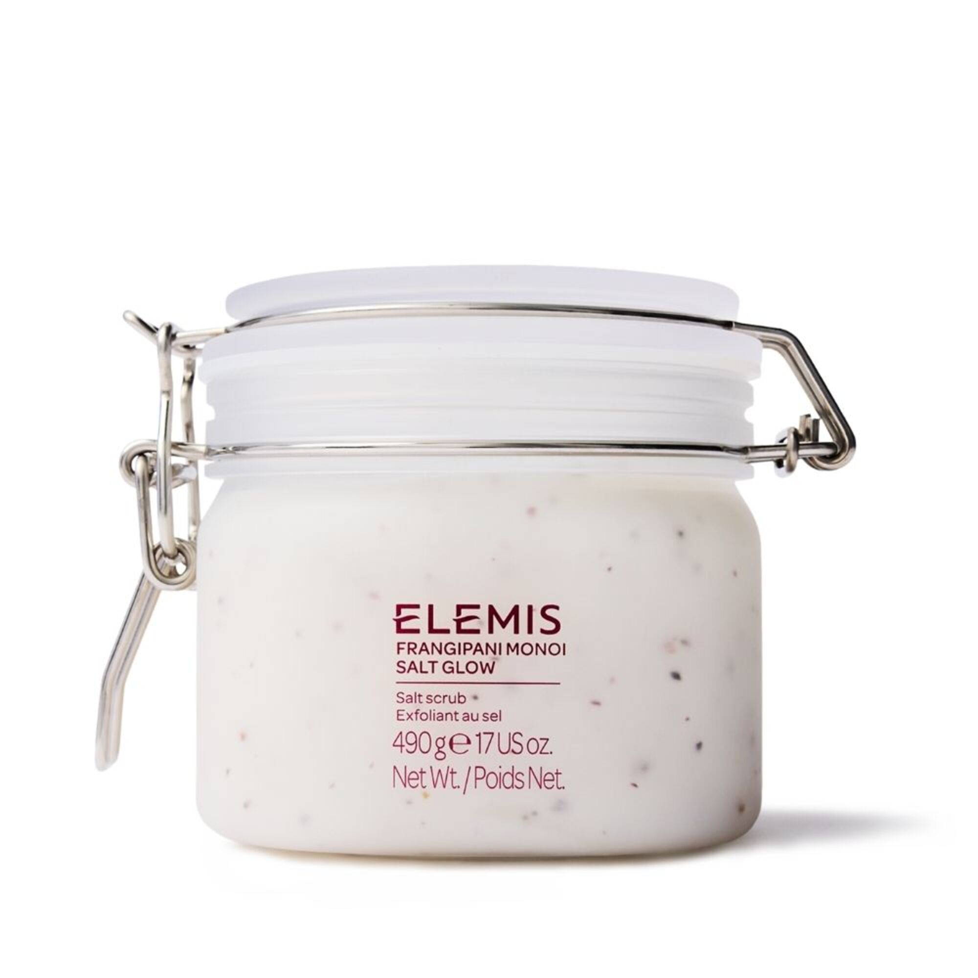 Elemis ELEM FRANGIPANI MONOI SALT GLOW BODY SCRUB Frangipani Monoi Salt Glow Body Scrub 1 of 1 Frangipani Monoi Salt Glow Body Scrub