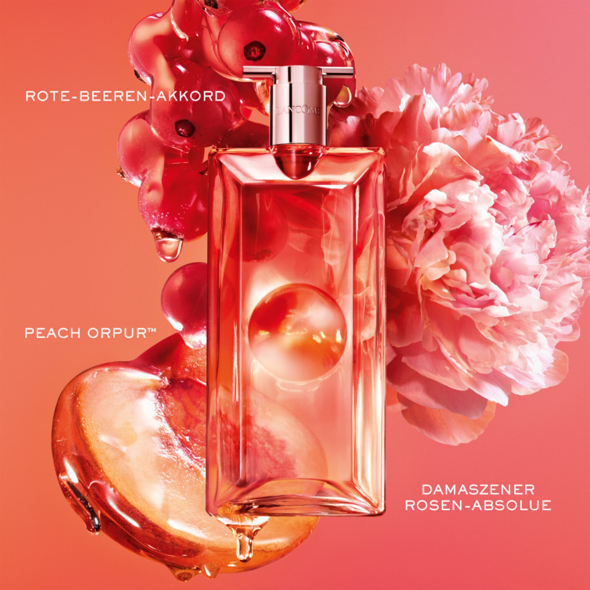 100 ML Lancôme IDOLE PEACH'N ROSES Eau de Parfum  1 of 8 
