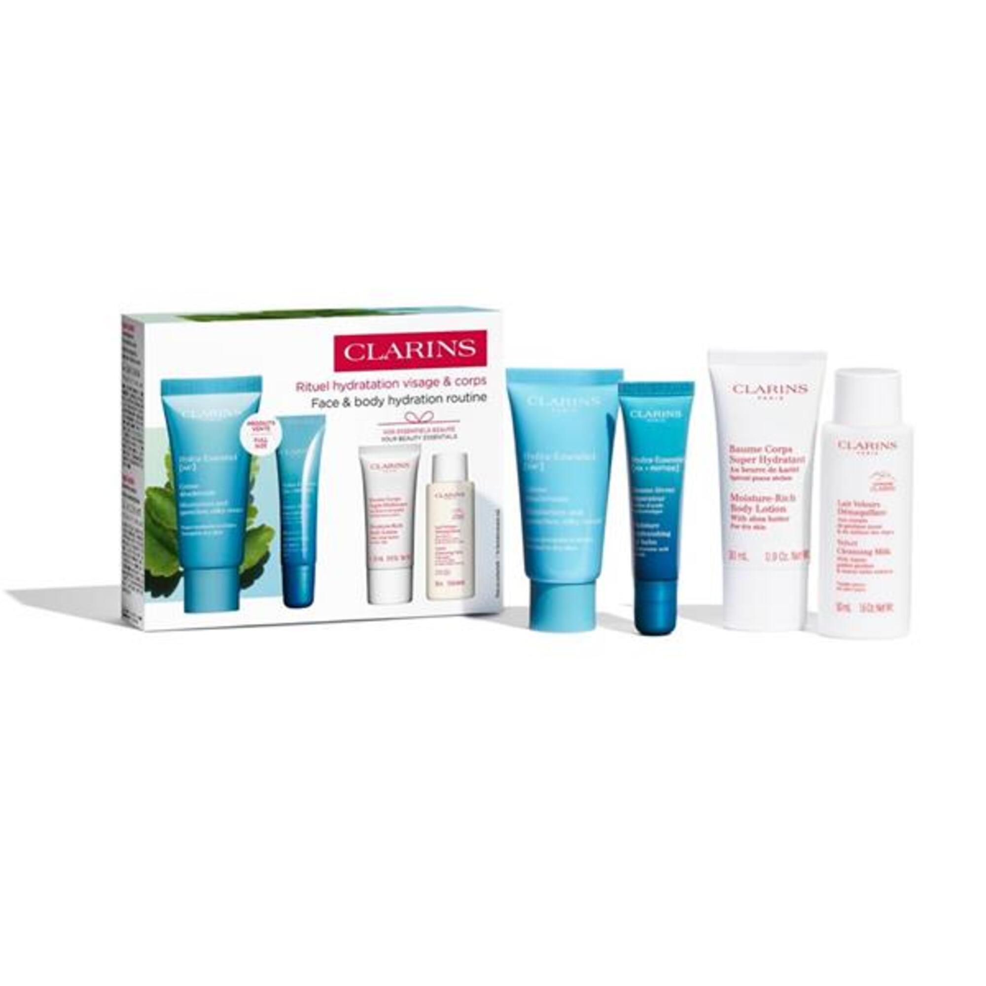 1 PCS Clarins Hydration Ritual Face & Body Kit Set 1 of 2