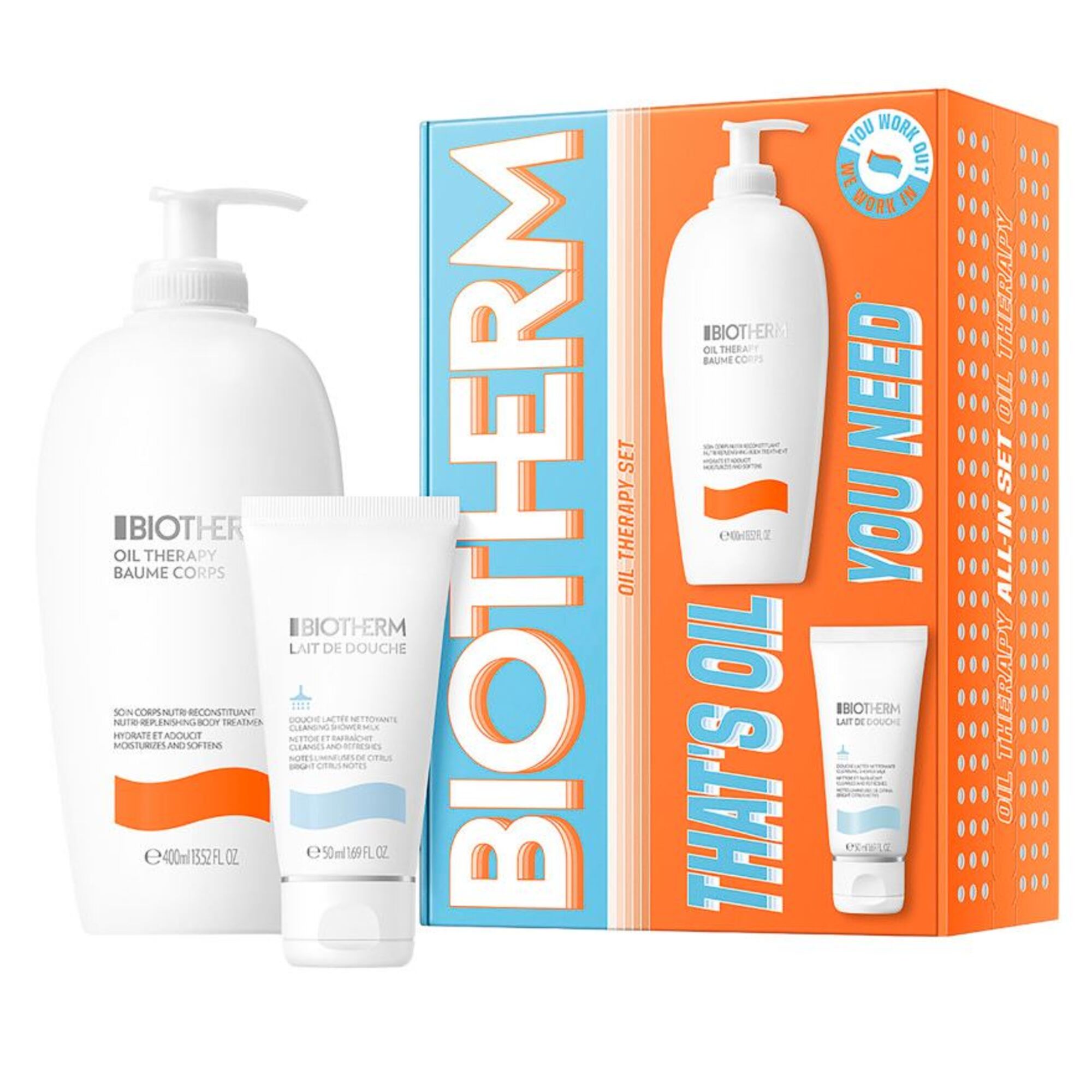 1 PCS Biotherm Oil Therapy Set de soins 1 of 6 Set de soins
