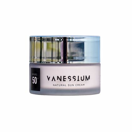 50 ML Vanessium Suncare Skin Sun Crème solaire naturelle SPF50+  1 of 3 