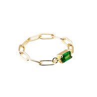 1 PCS Cajoy gold-plated Fingerring S  1 of 2 