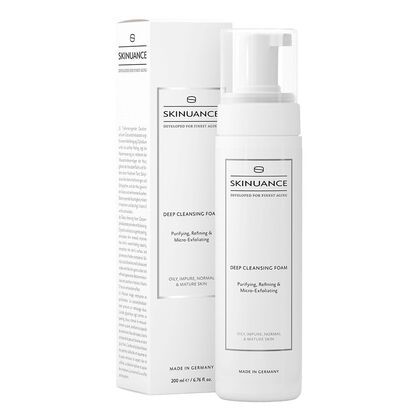 200 ML Skinuance REINIGUNG PEELING DEEP CLEANSING FOAM  1 of 3 