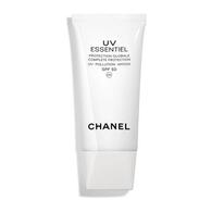 30 ML CHANEL UV ESSENTIEL UMFASSENDER SCHUTZ UV-STRAHLEN - UMWELTSCHADSTOFFE - OXIDATION SPF 50  1 of 2 