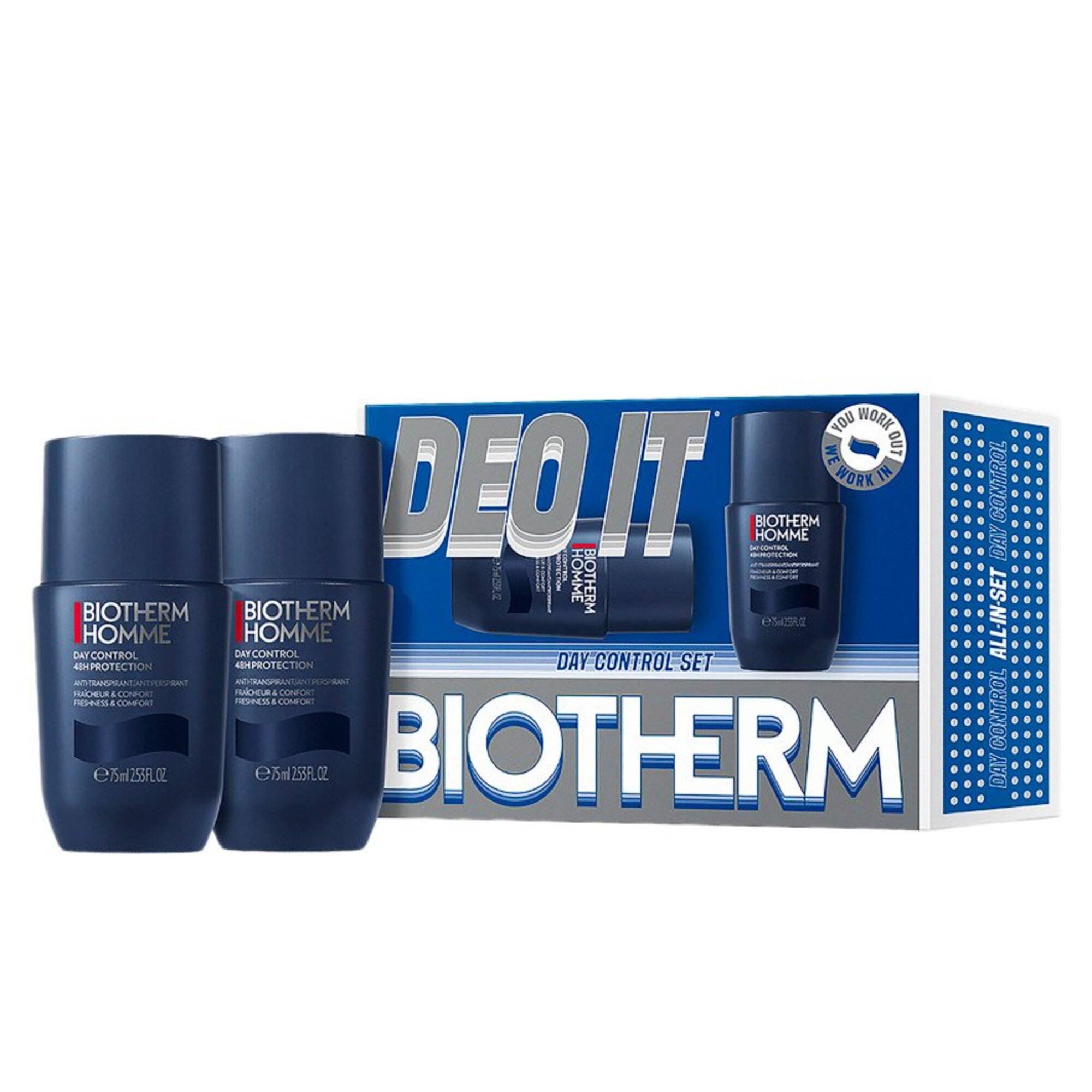1 PCS Biotherm Day Control Set de soins 1 of 8 Set de soins