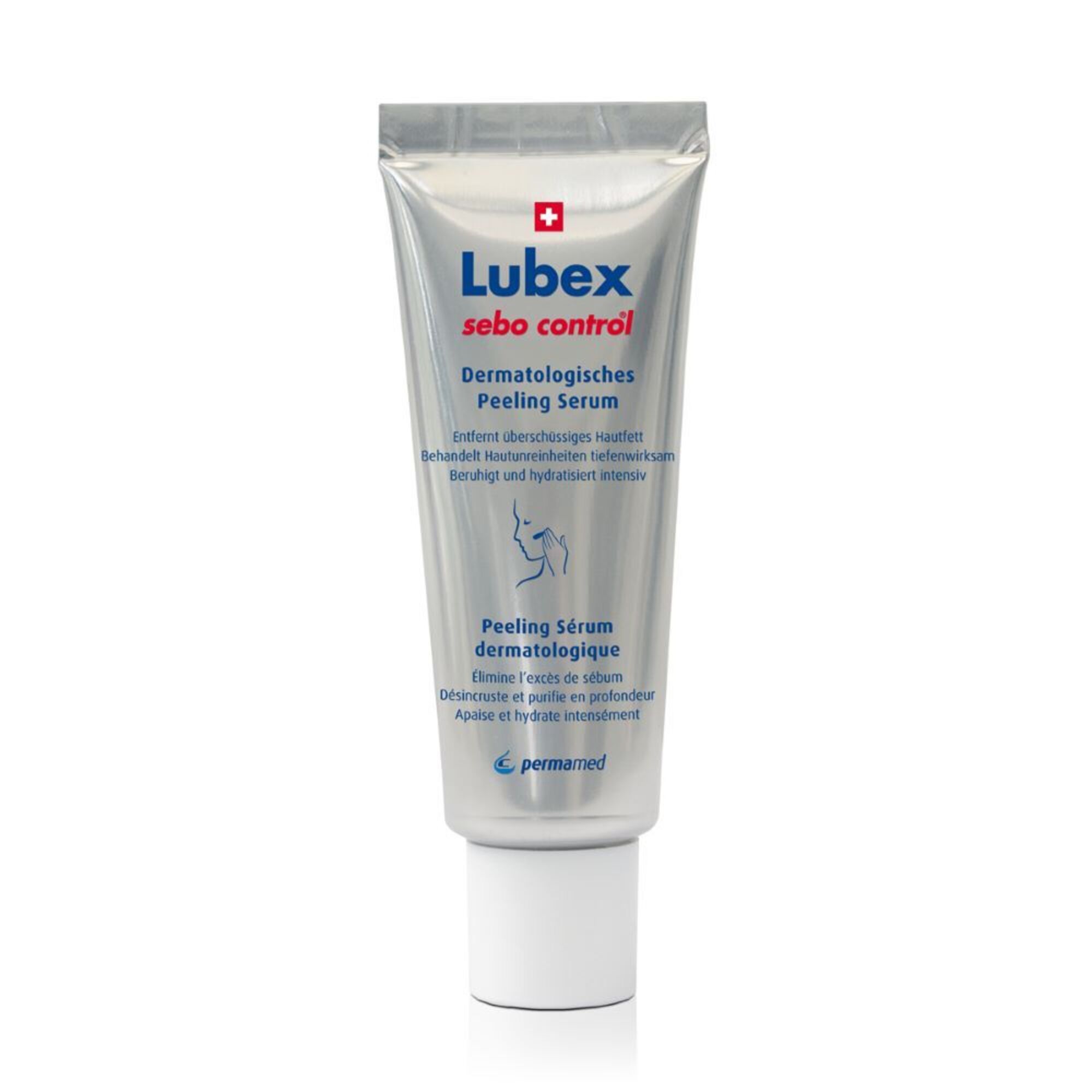 40 ML Lubex anti-age lubex sebo control Sérum exfoliant à 2 phases 1 of 2