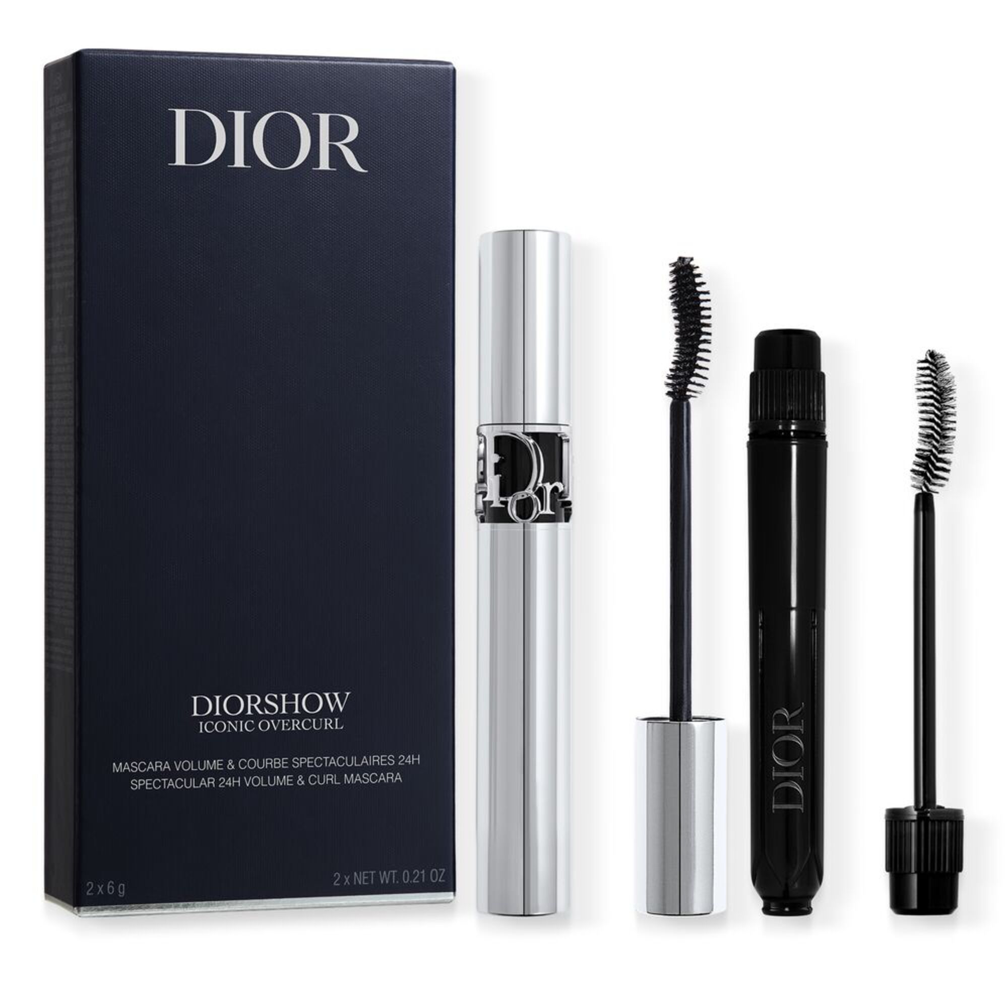 DIOR Diorshow Iconic Overcurl Set Mascara et recharge de mascara 1 of 3