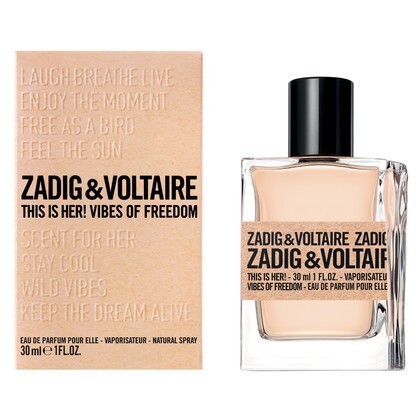 30 ML Zadig & Voltaire THIS IS HER! VIBES OF FREEDOM Eau de Parfum  1 of 3 