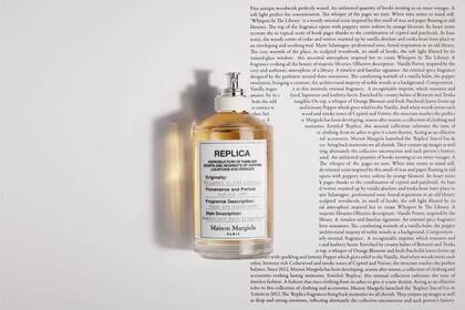 100 ML Maison Margiela Replica Whispers in the Library MAISON M REPLICA WHISPERS IN THE LIBRARY EDT VAPO  1 of 3 