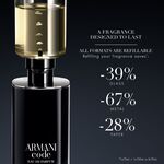 150 ML Giorgio Armani Code Eau de Parfum Refill  2 of 3 Eau de Parfum Refill