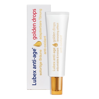 30 ML Lubex anti-age GOLDEN DROPS Teinte adaptable pour un bronzage instantané 1 of 1