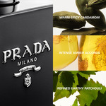 100 ML Prada L'Homme Prada Eau de Parfum Intense  3 of 3 Eau de Parfum Intense