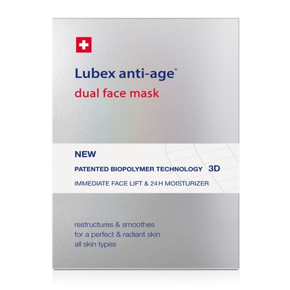 1 PCS Lubex anti-age anti-age dual face mask, mit patentiertem Wirkstoffgitter  1 of 1 