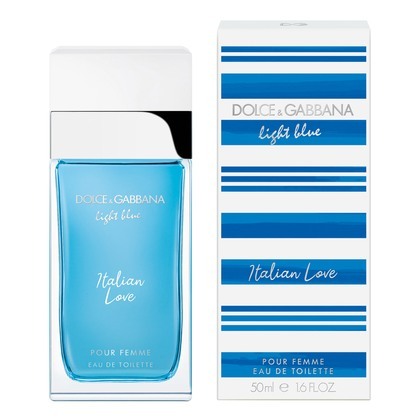 50 ML Dolce&Gabbana Light Blue Italian Love Pour Femme Eau de Toilette  1 of 2 