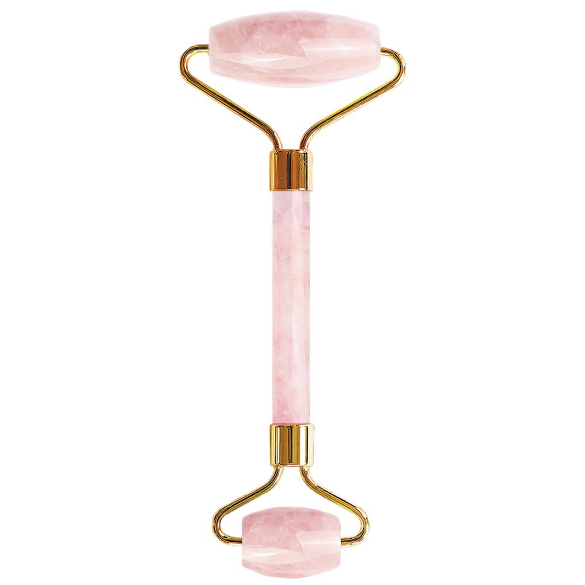 1 PCS YÙ Beauty YÙ Beauty Rosenquarz Doppel-Face Roller zur Gesichtsmassage 1 of 1