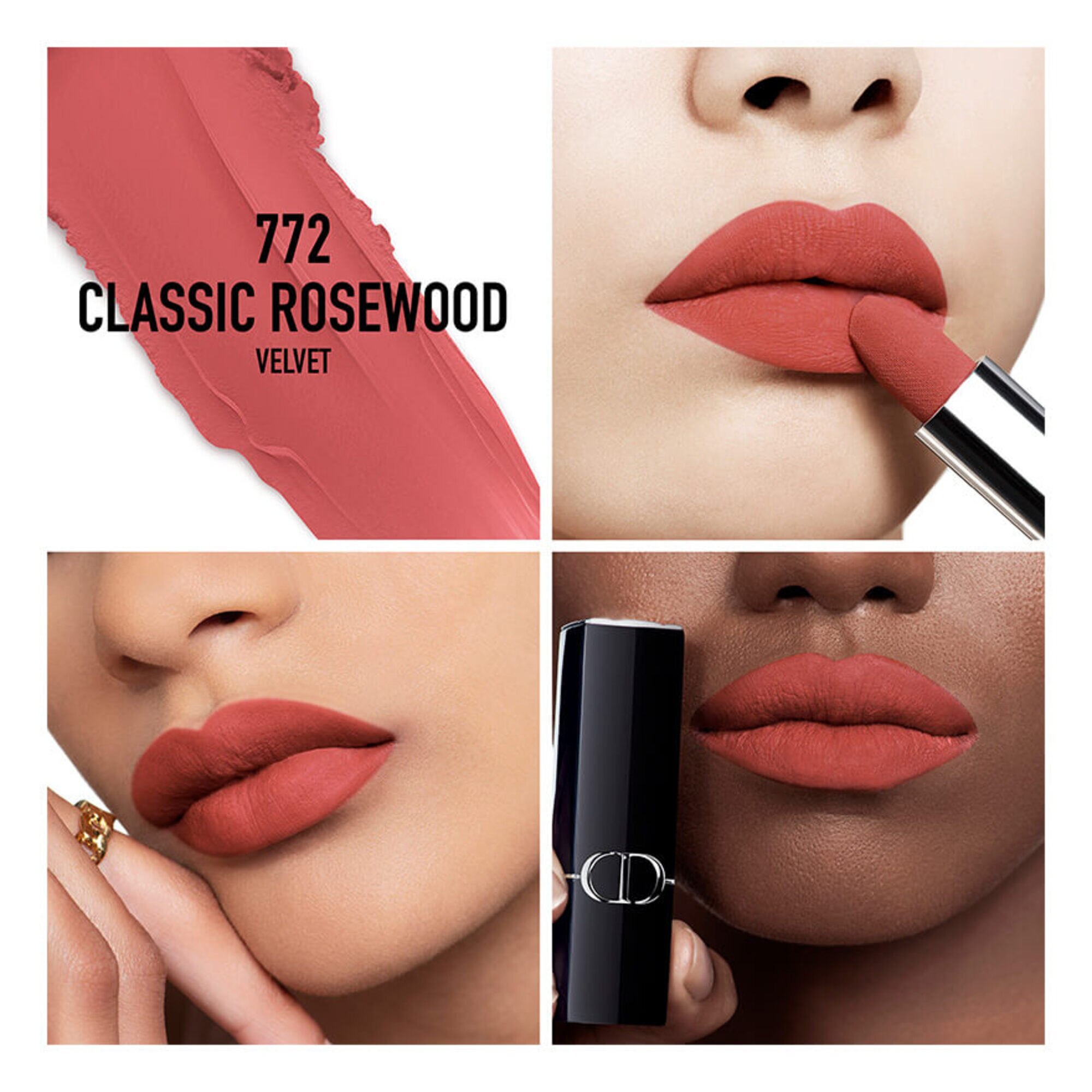 Recharge de rouge à lèvres - 2 finis : velvet et satin