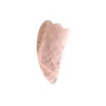 Gua Sha Beauty Stone Massagestein aus Rosenquarz