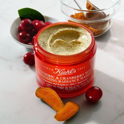 100 ML Kiehl's Peeling & Masks TURMERIC&CRANBERRY SEED EN  1 of 4 