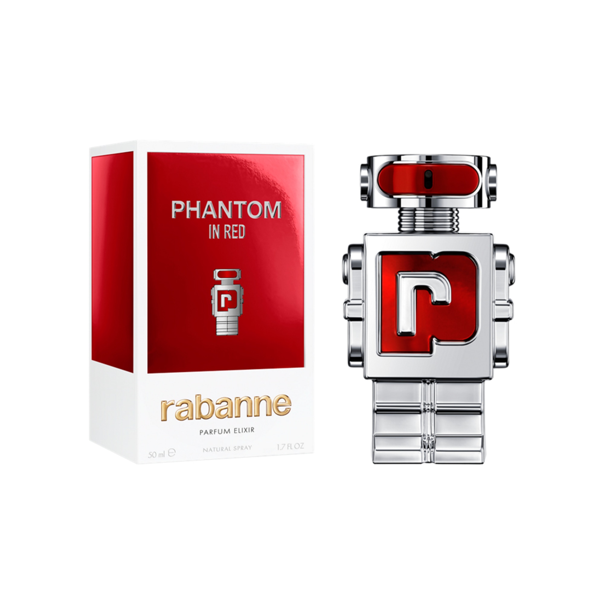 50 ML Rabanne PHANTOM IN RED Parfum Elixir 3 of 7 Parfum Elixir