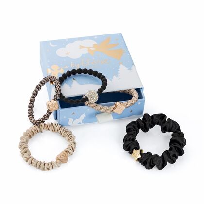 1 PCS by Eloise Two Ways To Bangle Golden Glow Box – Coffret d’élastiques cheveux  1 of 6 