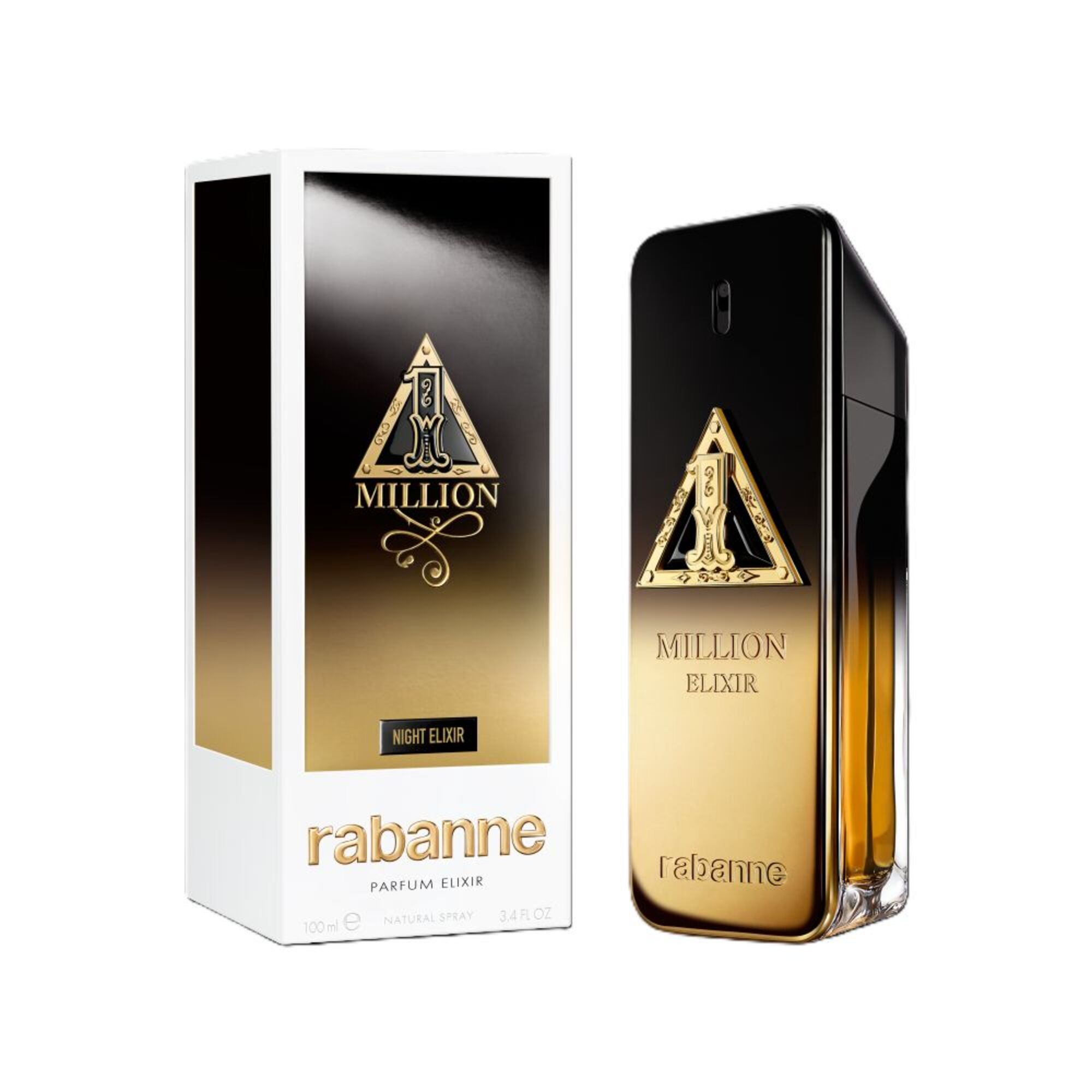 100 ML Rabanne 1 Million Night Elixir Parfum Elixir  1 of 7 