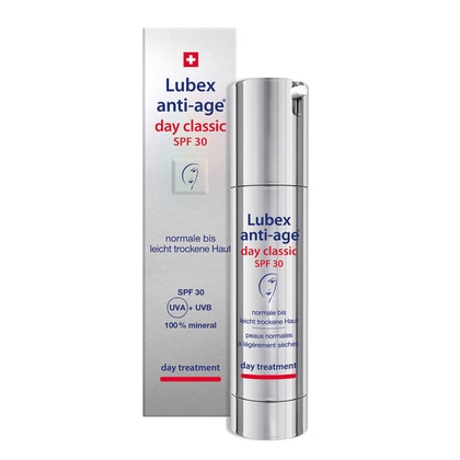 50 ML Lubex anti-age DAY CLASSIC - SPF 30 Tagescreme für normale bis leicht trockene Haut mit UV-Schutz  1 of 1 