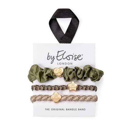 1 PCS by Eloise Two Ways To Bangle - Classic Camo Set Haargummi  1 of 1 