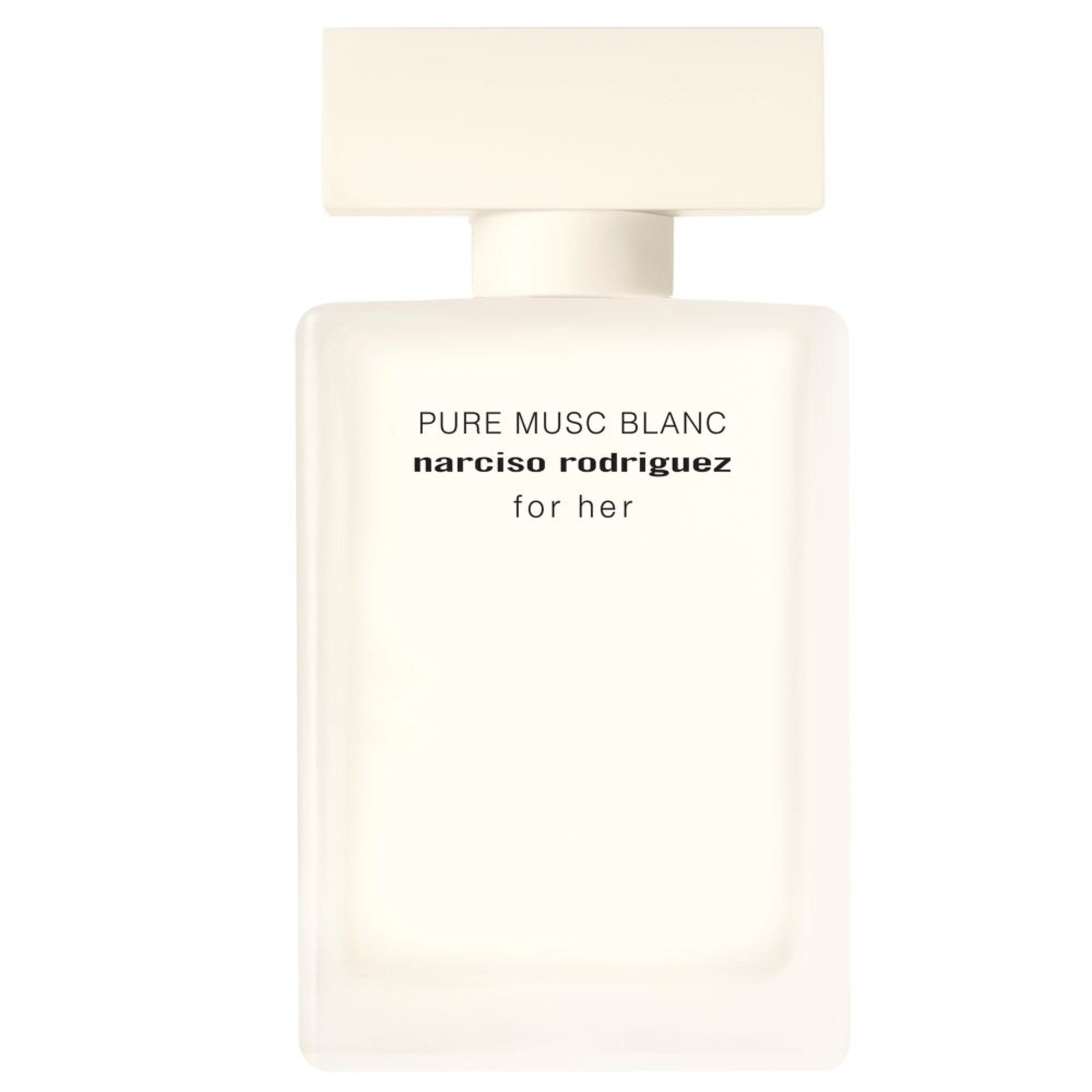 50 ML Narciso Rodriguez PURE MUSC BLANC For Her - Eau de Parfum Intense 1 of 5