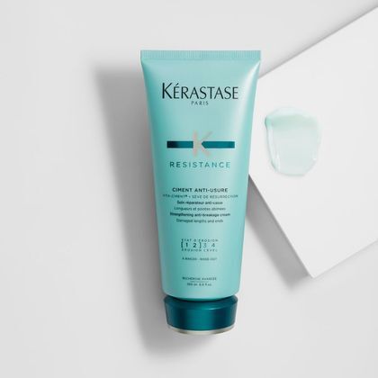 200 ML Kérastase RESISTANCE FORCE Reparierender Conditioner für geschädigtes Haar  1 of 3 