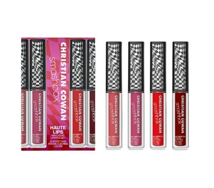  Smashbox Holiday Set CHRISTIAN COWAN HAUTE LIPS - MINI LIQUID LIPSTICK SET  1 of 1 