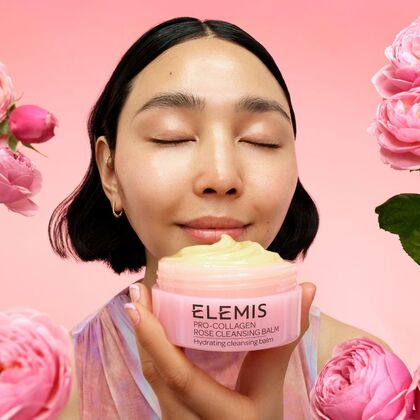 100 G Elemis Pro-Collagen Rose Cleansing Balm Reinigung  1 of 6 