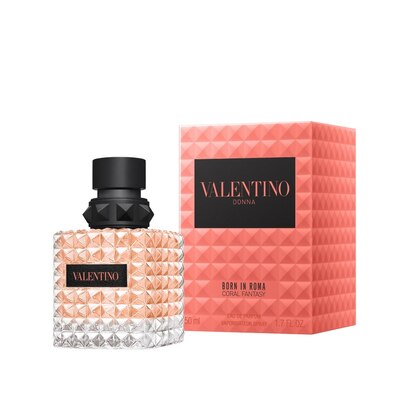 50 ML Valentino Born in Roma Donna Coral Fantasy Eau de Parfum  1 of 3 