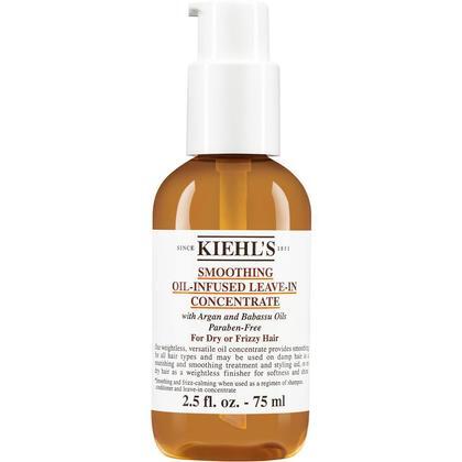 75 ML Kiehl's Smoothing Oil-Infused Hair Tre Smooth Oil-Infused Leave-In  1 of 1 