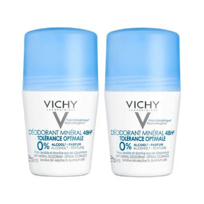 2 PCS Vichy VICHY Deo Mineral 2x Deo Roller  1 of 1 