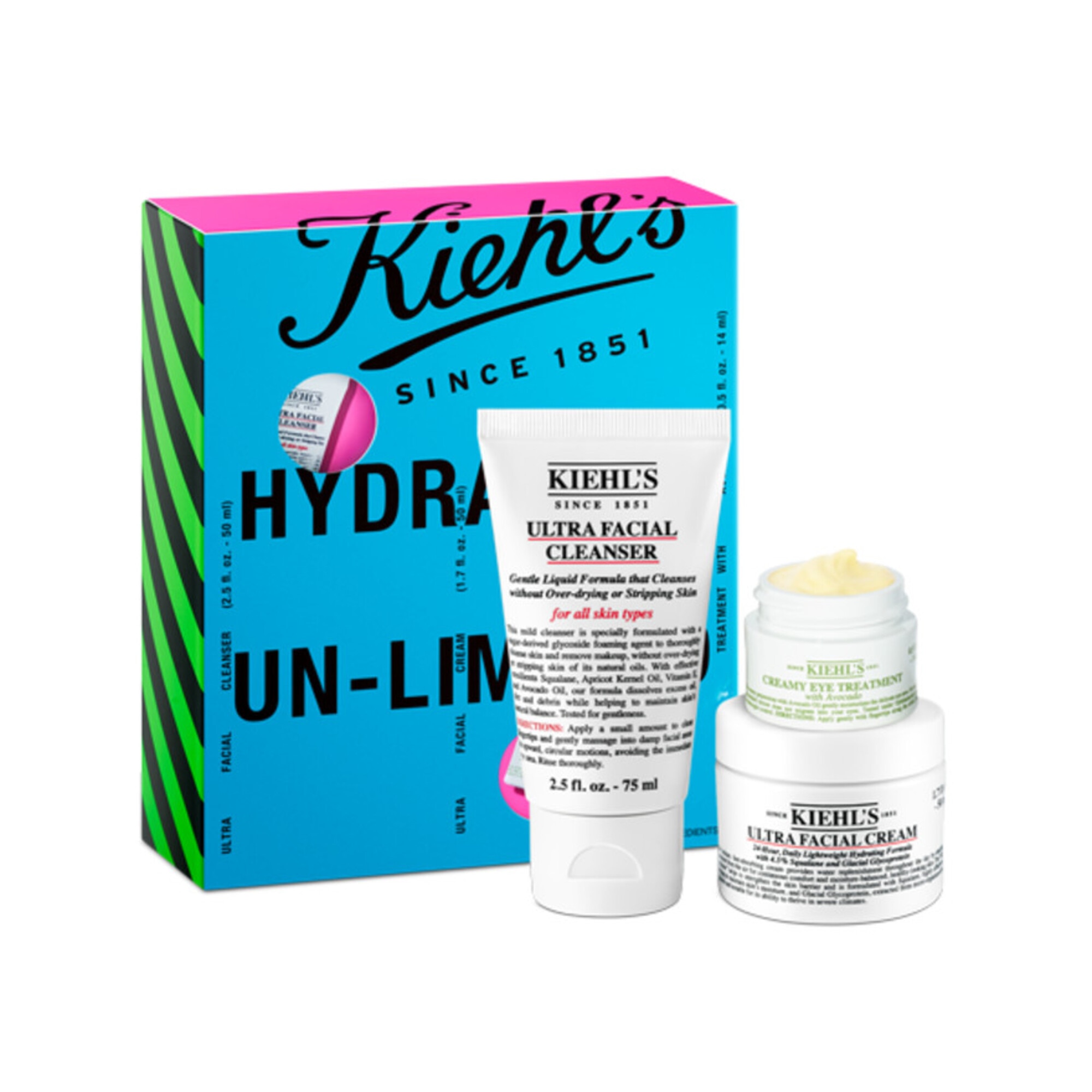 1 PCS Kiehl's HYDRATION UNLIMITED SET Skincare Set  1 of 1 Skincare Set