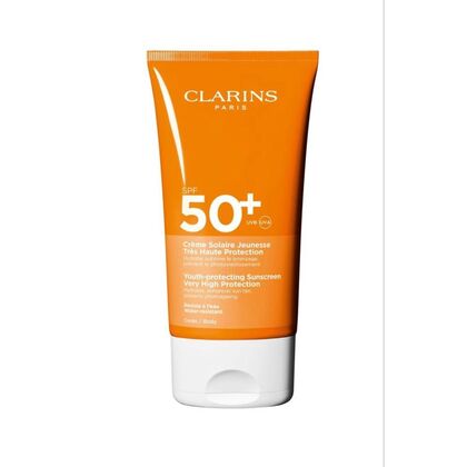 150 ML Clarins Sun Care Cream Body UVA/UVB 50+ Crème Solaire Jeunesse 1 of 3