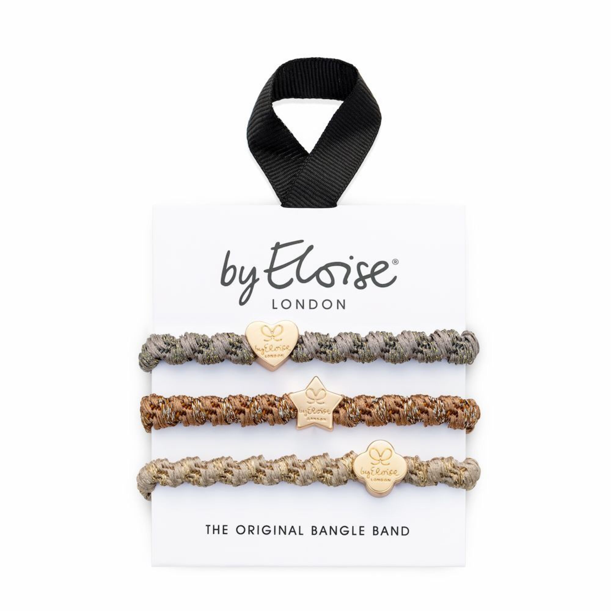 1 PCS by Eloise Two Ways To Bangle Haargummi - Golden Dusk 1 of 6