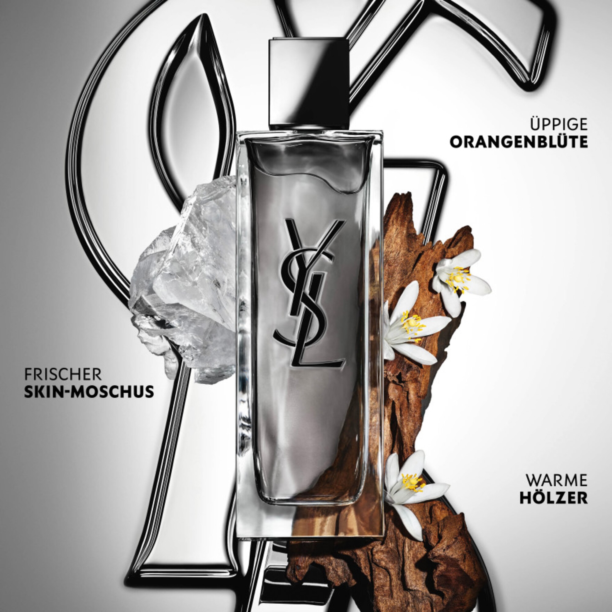 40 ML Yves Saint Laurent MYSLF Eau de Toilette Intense 2 of 8 Eau de Toilette Intense