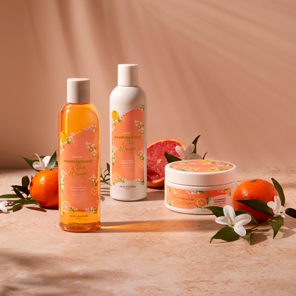 250 ML Marionnaud Skin Systeme: Bath & Body Duschgel für Feuchtigkeitsspendend Grapefruit-und Orangenblüten  1 of 8 