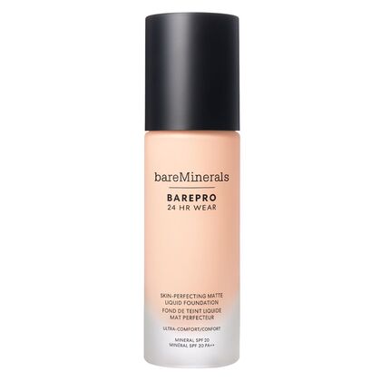  BareMinerals BAREPRO 24H MATTE COMFORT FOUNDATION 24HR Wear Skin-Perfecting Matte Liquid Foundation Mineral SPF 20  1 of 6 