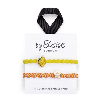 1 PCS by Eloise Hair Ties Tropical Lemonade  1 of 1 